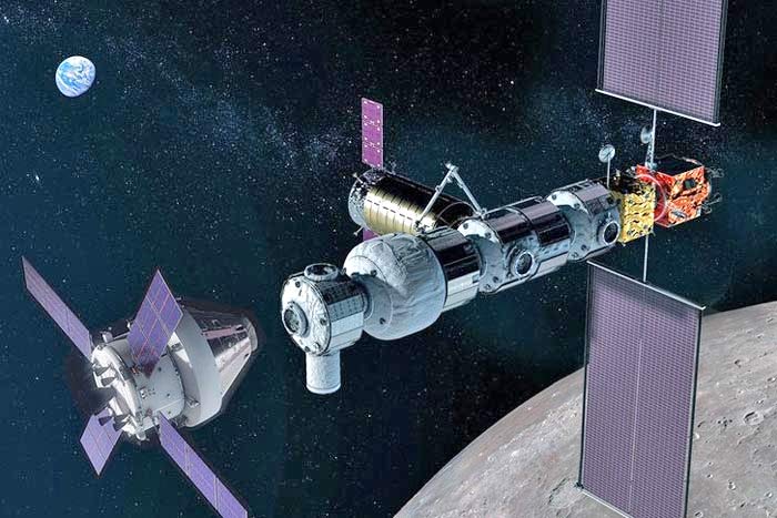 ساخت فضاپیمای دارای سرنشین برای فرود روی ماه