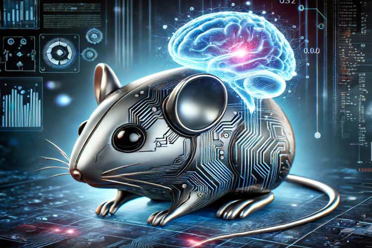 مغز مصنوعی برای یک موش مجازی