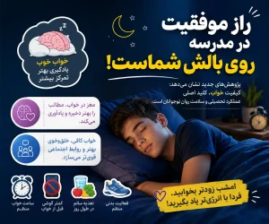تأثیر خواب بر عملکرد تحصیلی نوجوانان