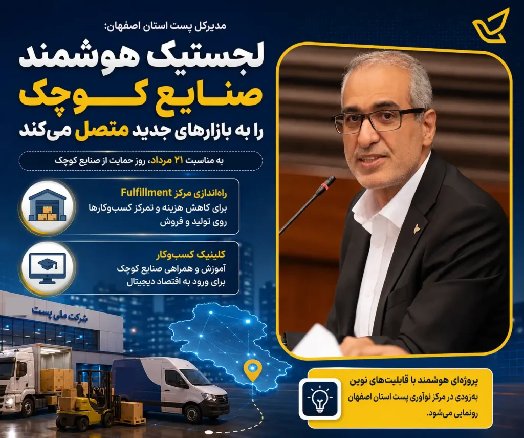 لجستیک هوشمند صنایع کوچک